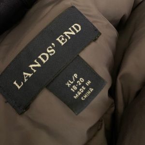 Lands End Down Commuter coat